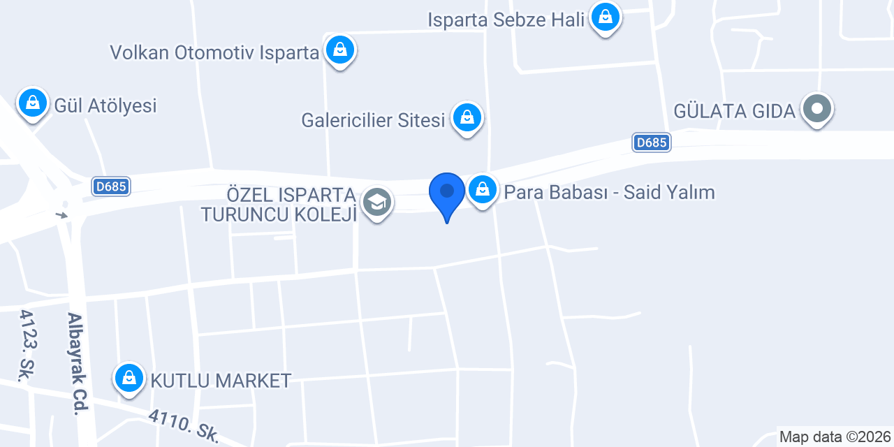 Defne Auto konumu