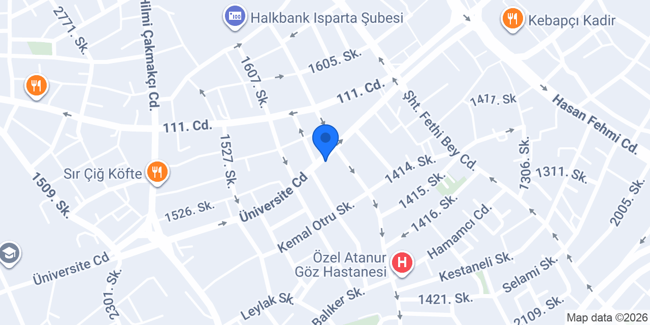 Diş Hekimi Hüseyin Aytaç konumu