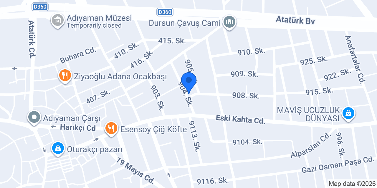 Sevilay Eczanesi konumu