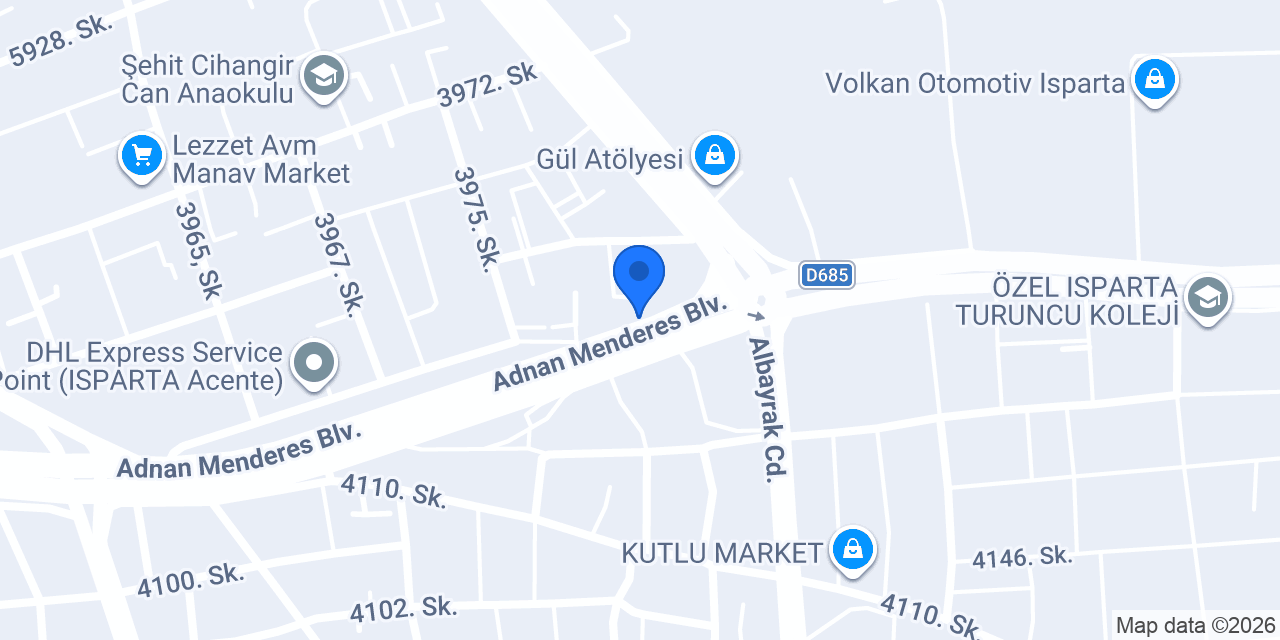 Ceylan oto lastik konumu