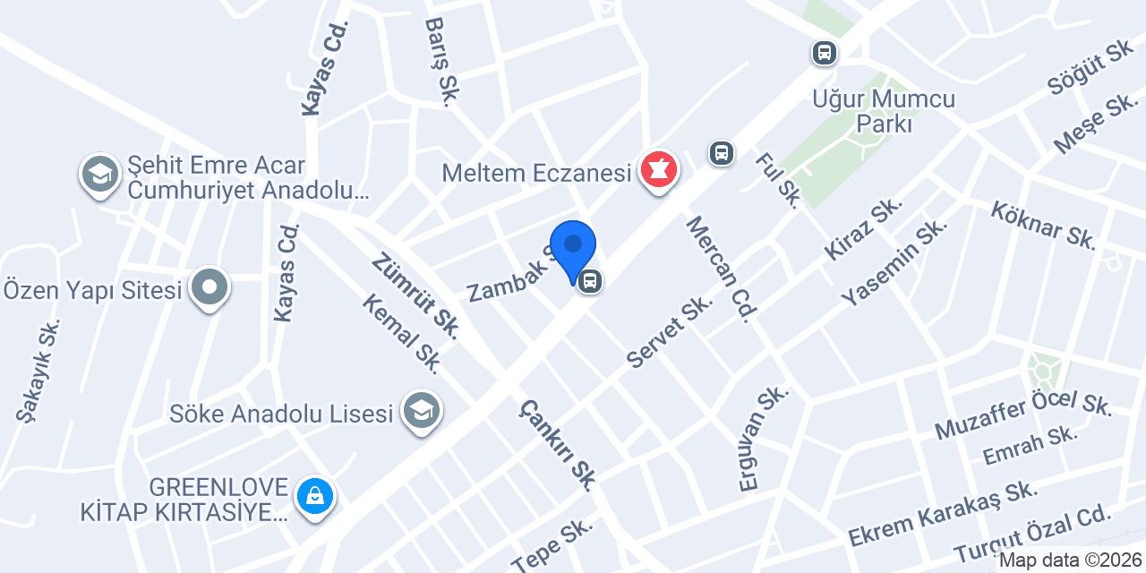 Akçaal Eczanesi konumu