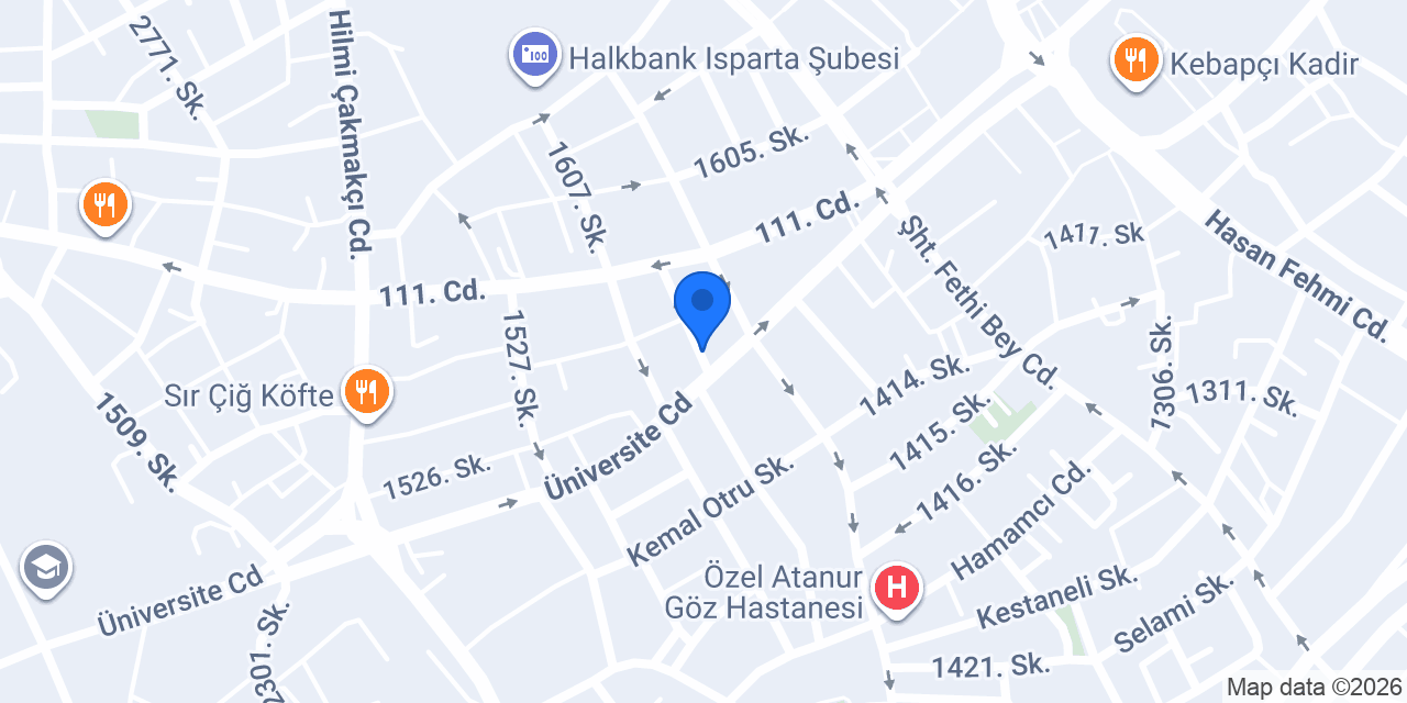 Dr. Sevinç Karataş Tekeli konumu