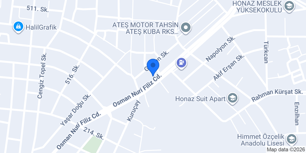 Pidecim Ramazan Usta konumu