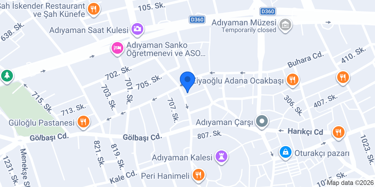 BULVAR MOBİLYA konumu