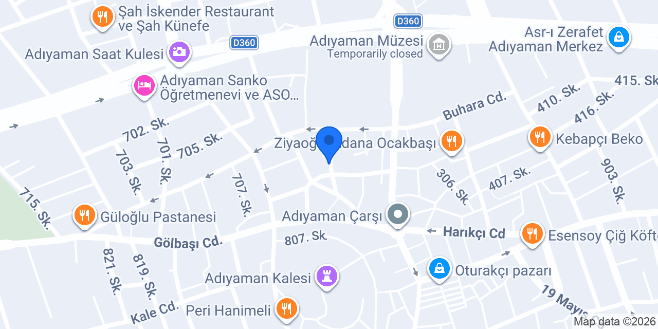 Vizyon CD Gsm Aksesuar Bilişim konumu