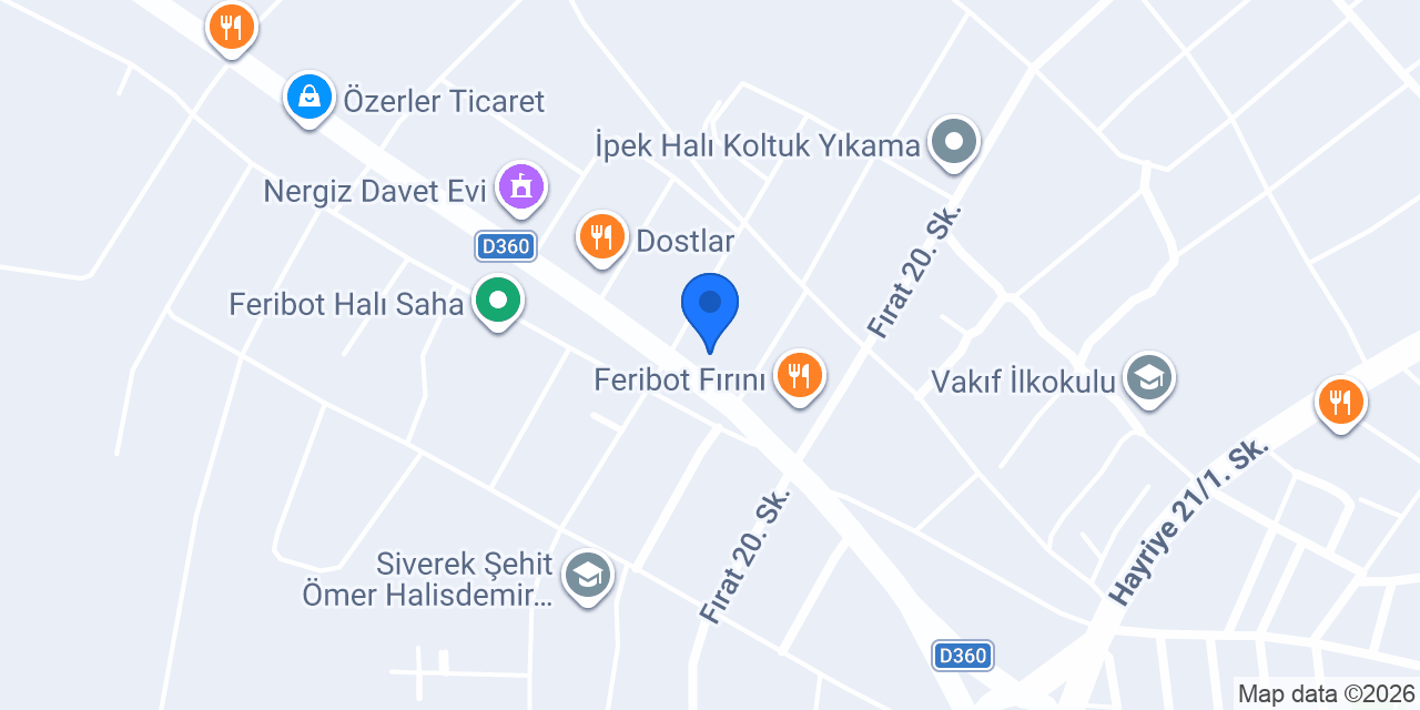 C.P YEM SİVEREK ANA BAYİ (SİMA TARIM) konumu