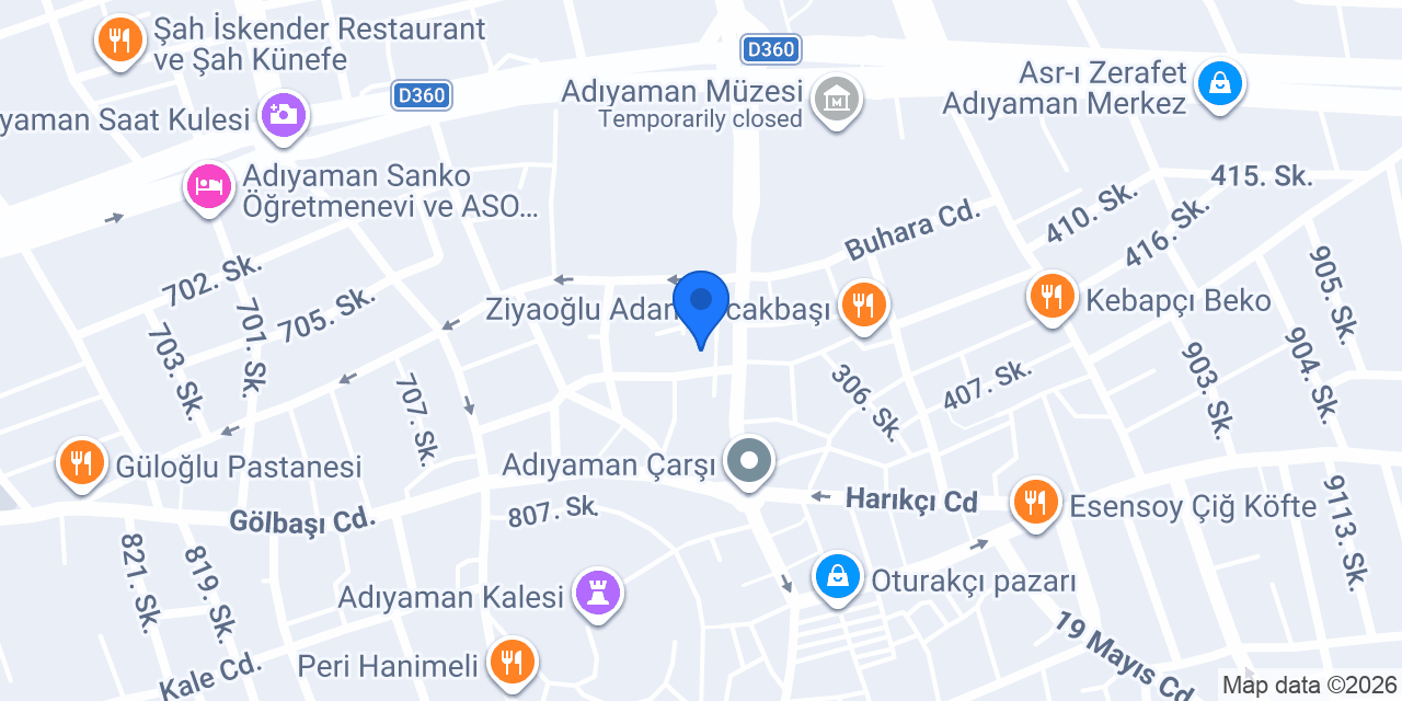 KARDEŞLER OFSET MATBAA konumu