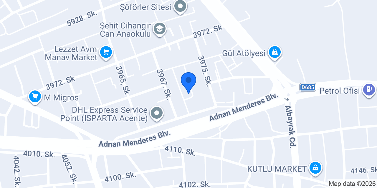 Samira Bayan Kuaforü konumu