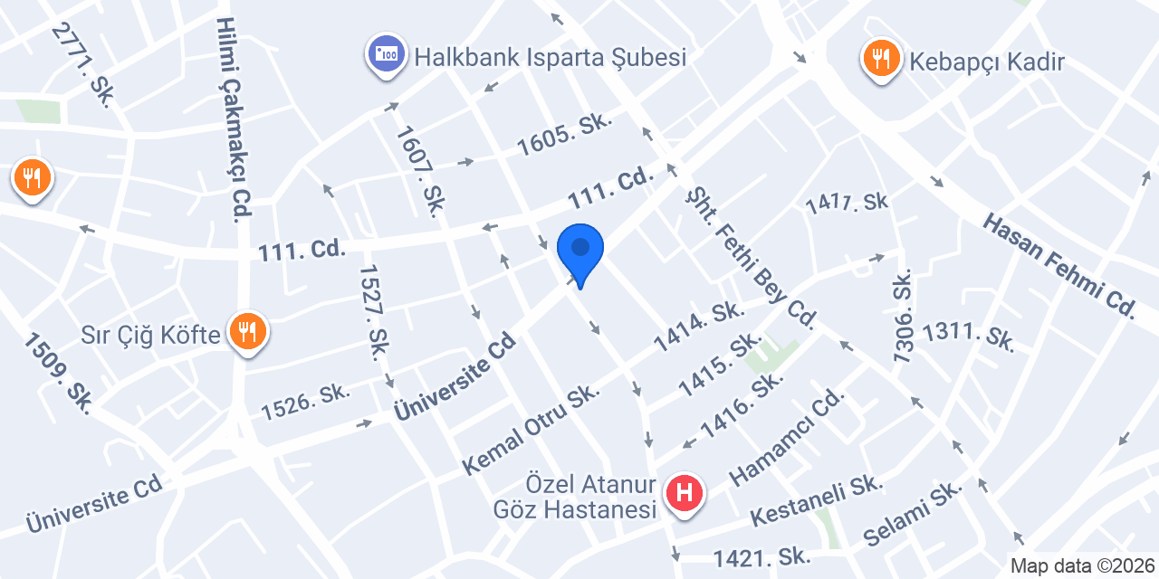 Doğa Form Terapi Merkezi konumu