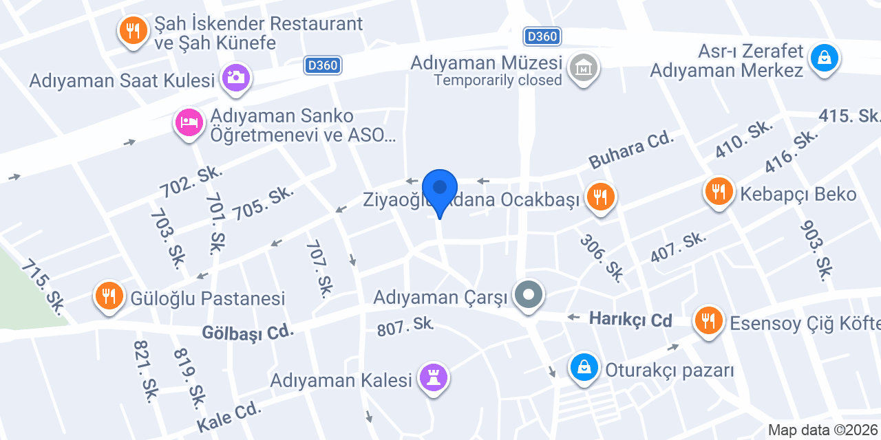 Ciğerzade Kebap Salonu konumu