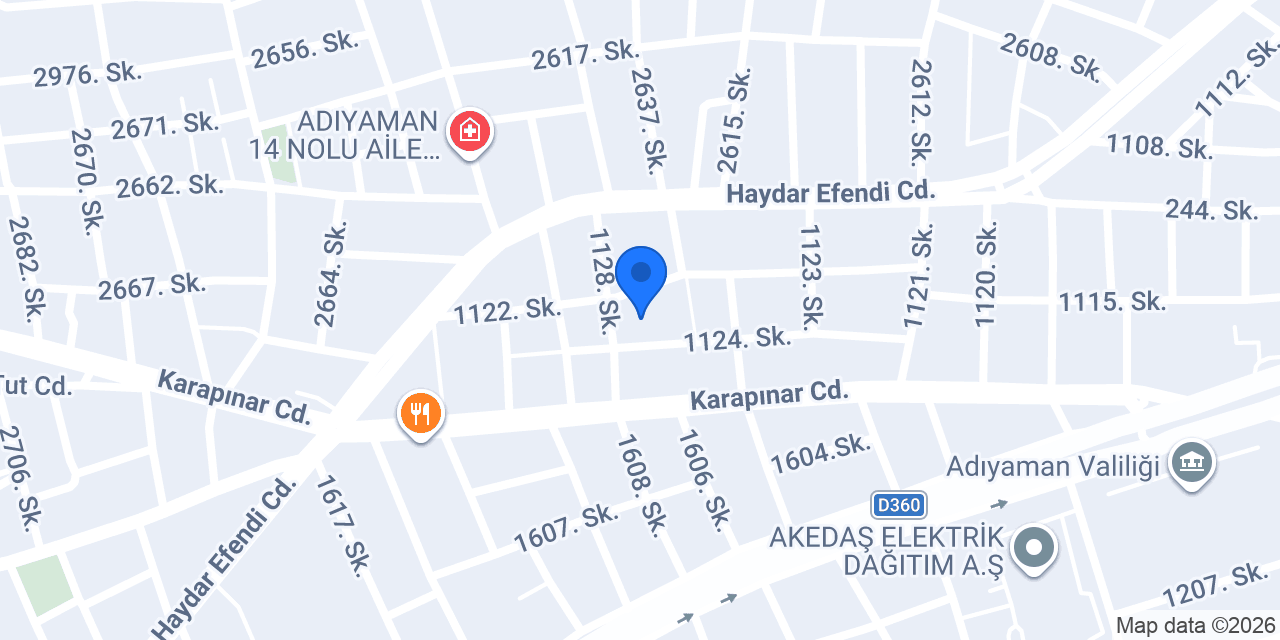 Menderes Ortaokulu konumu