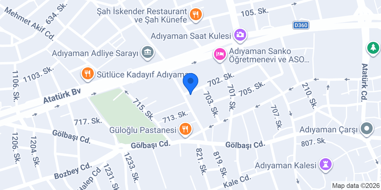 Sistem Kurs Merkezi konumu