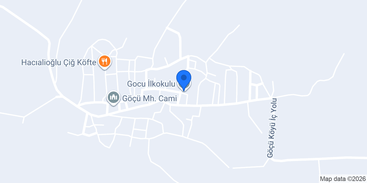 Gocu İlkokulu konumu