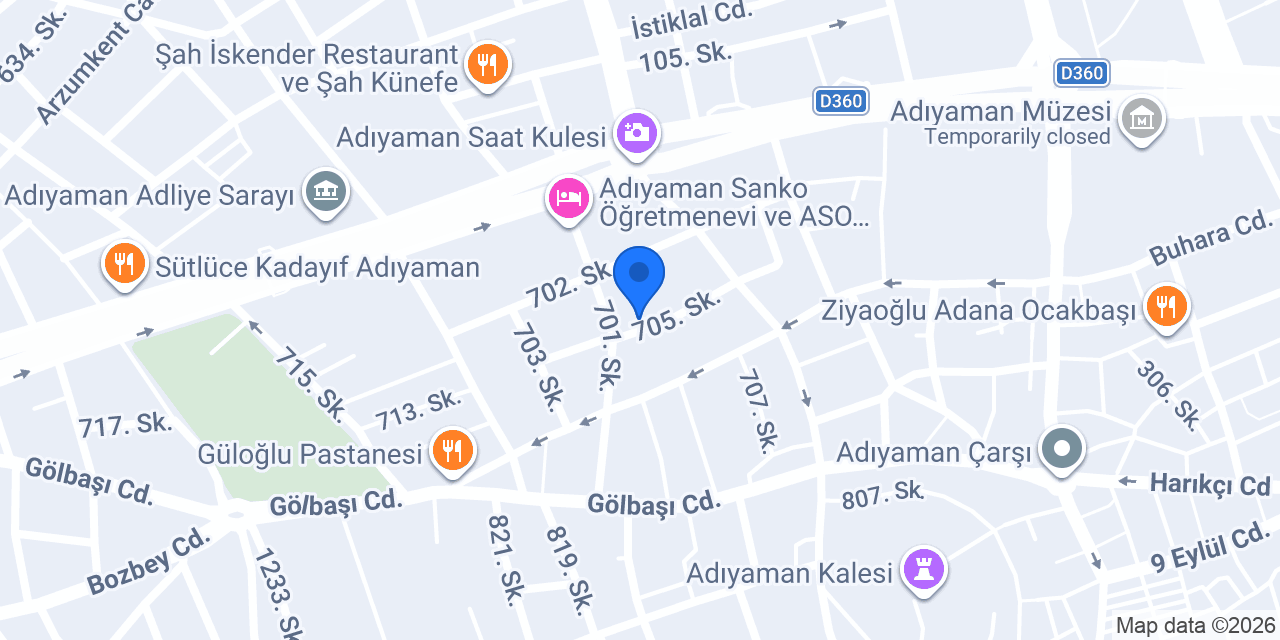 Gülverdi Elektrik konumu