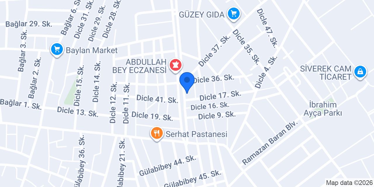 Başkent Mobilya konumu