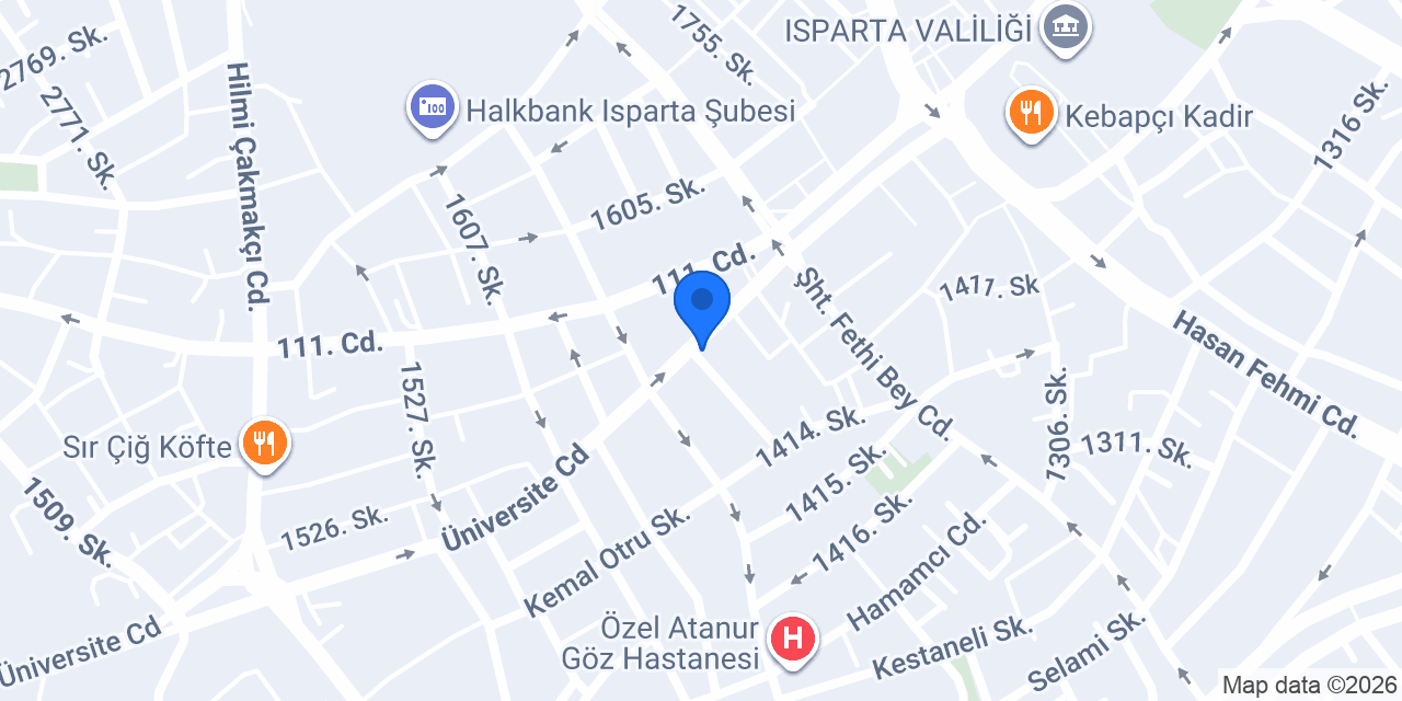 Aden Optik konumu