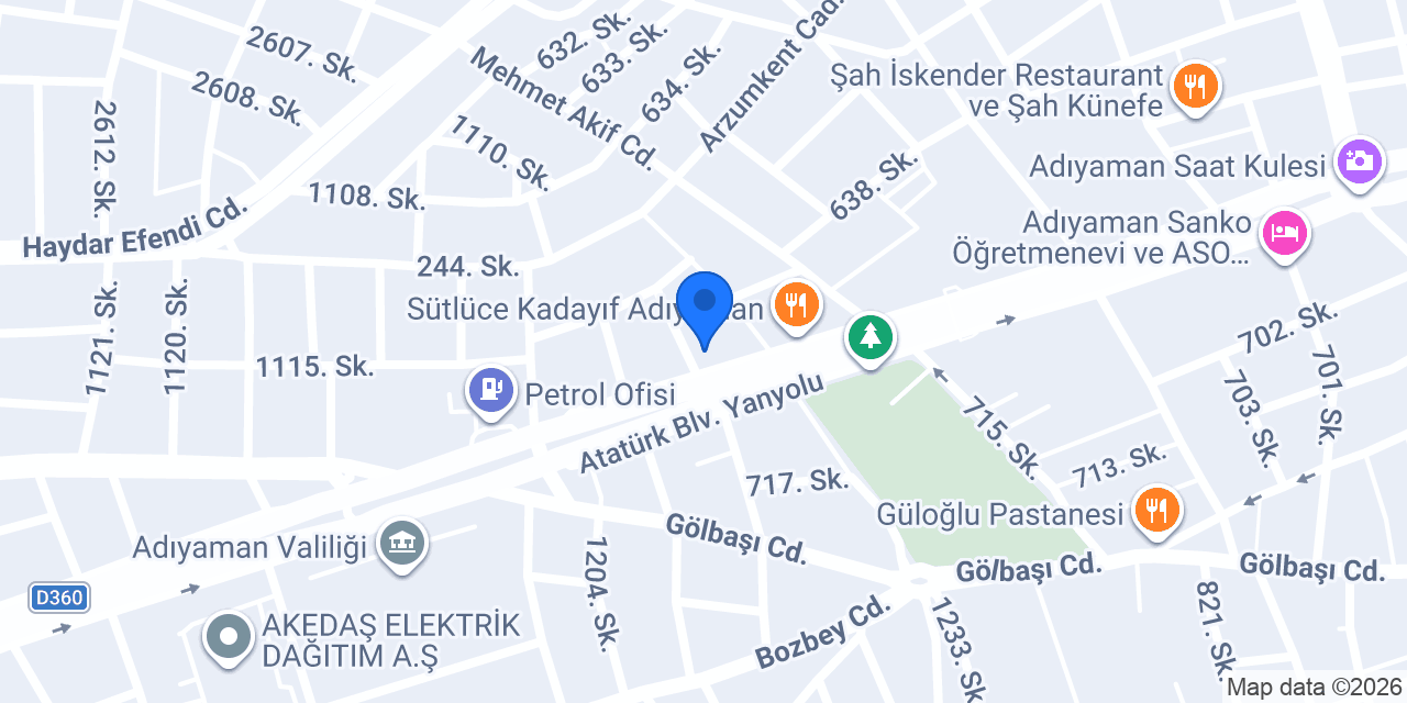 Av. Fatoş ÖK konumu