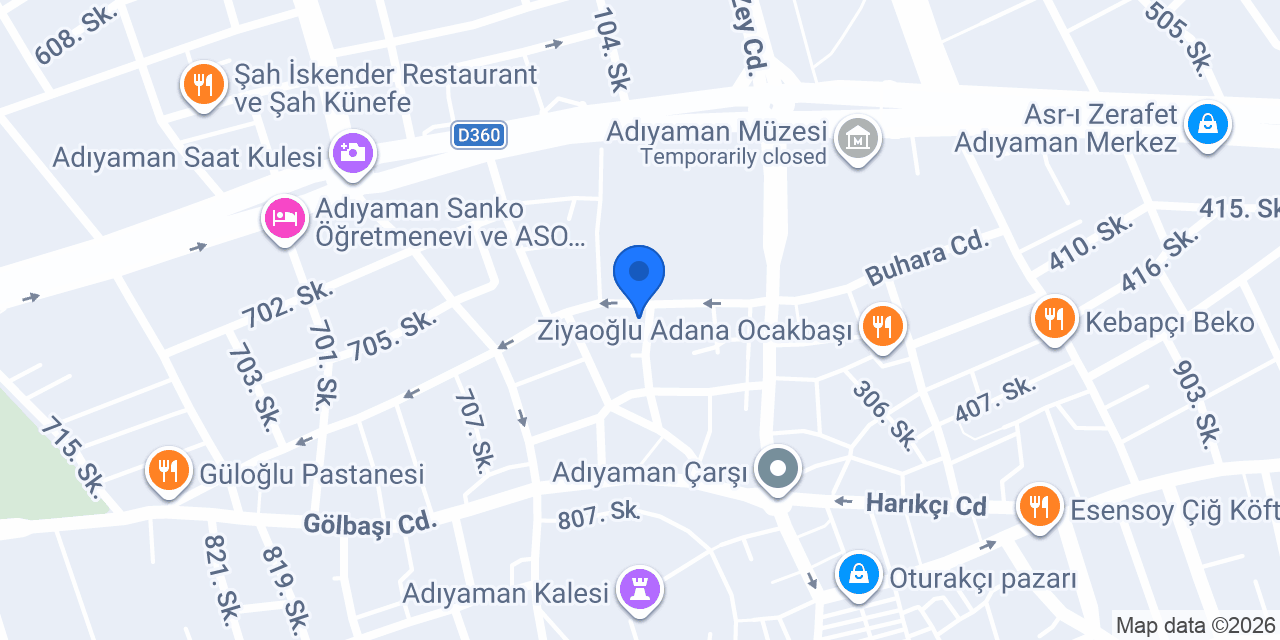 Sağlık Döner konumu