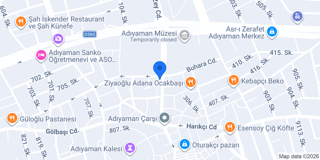 Kuaför Tugay Yıldız konumu