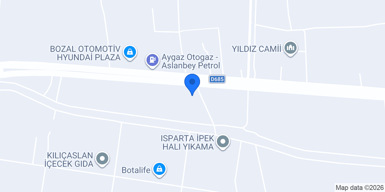 Davraz Beton Tel Çit konumu
