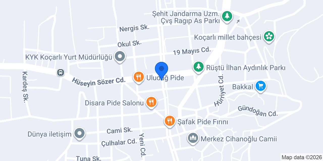 KOFTECİ FEVZİ konumu
