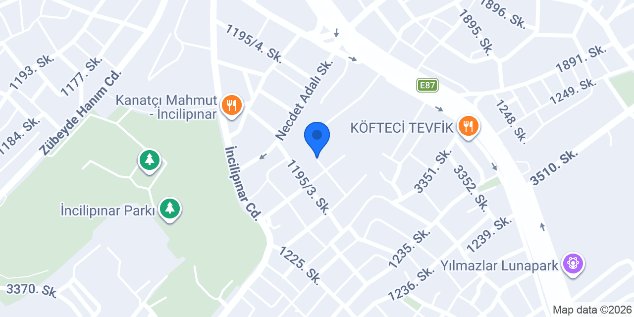 İncilipınar Postanesi konumu