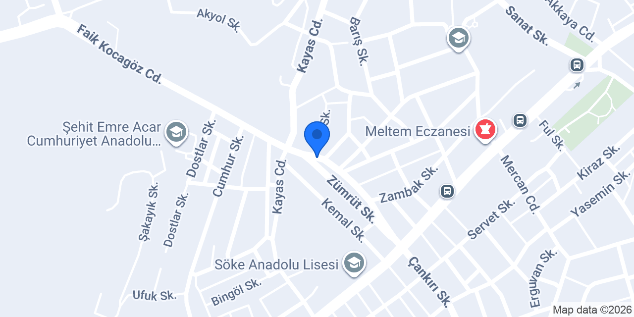 Çiğdem Eczanesi konumu