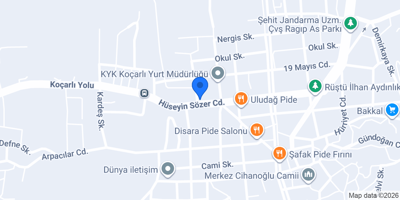 Kırkuşu Helva Fa. konumu