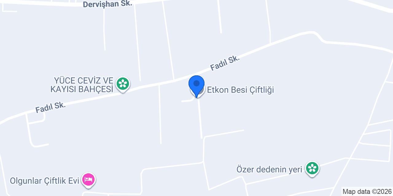 Etkon Besi Çiftliği konumu
