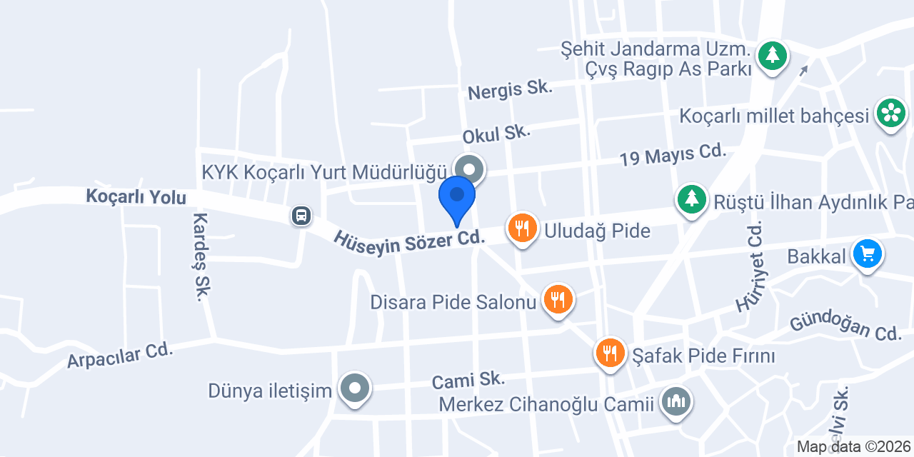 Erdemli Pastanesi konumu