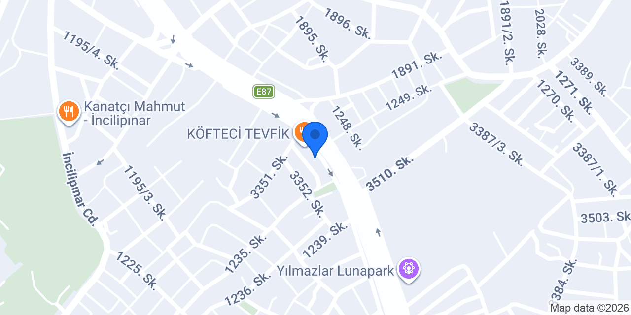Özkayalar Oto Lastik konumu