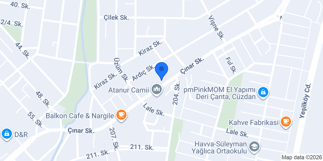 Denizli Çilingir konumu
