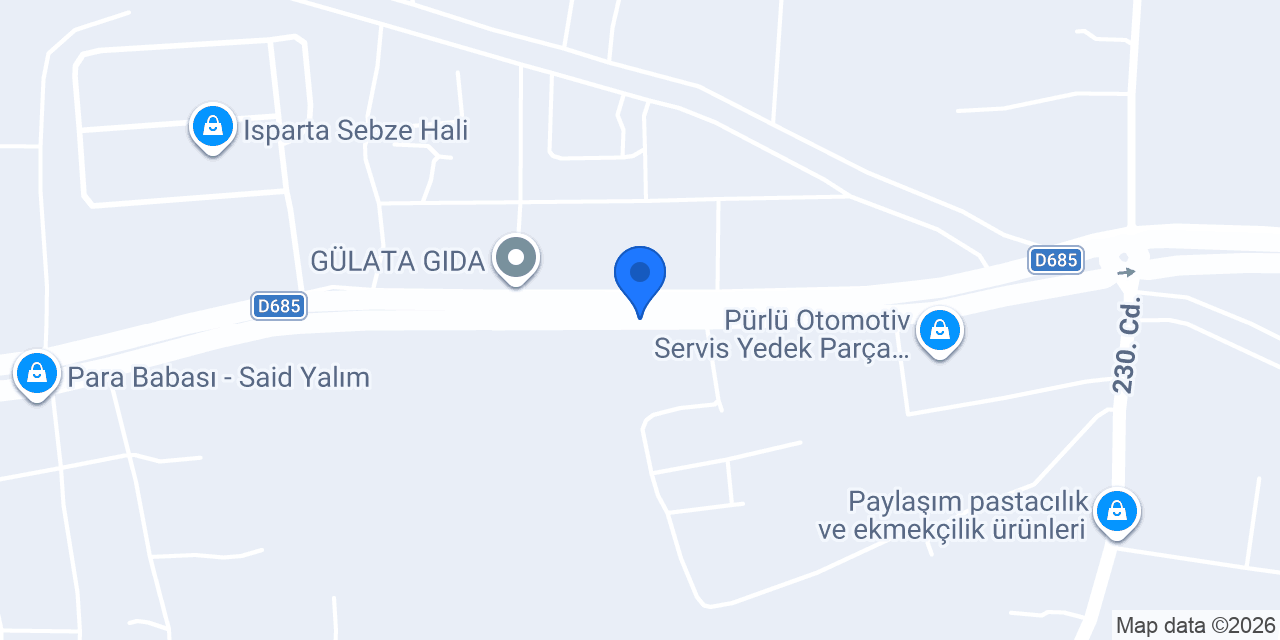 Yanar Otomotiv konumu