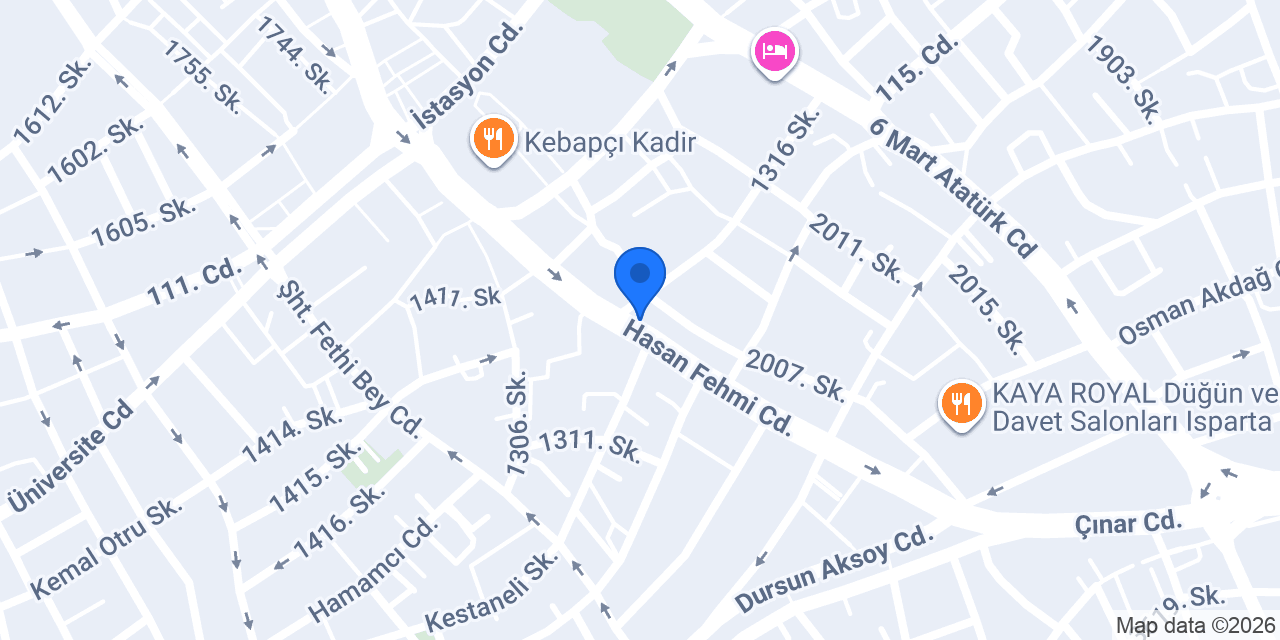 merve rent a car konumu