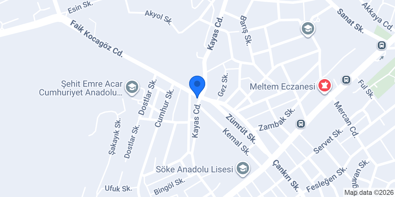 Doğuş Eczanesi konumu
