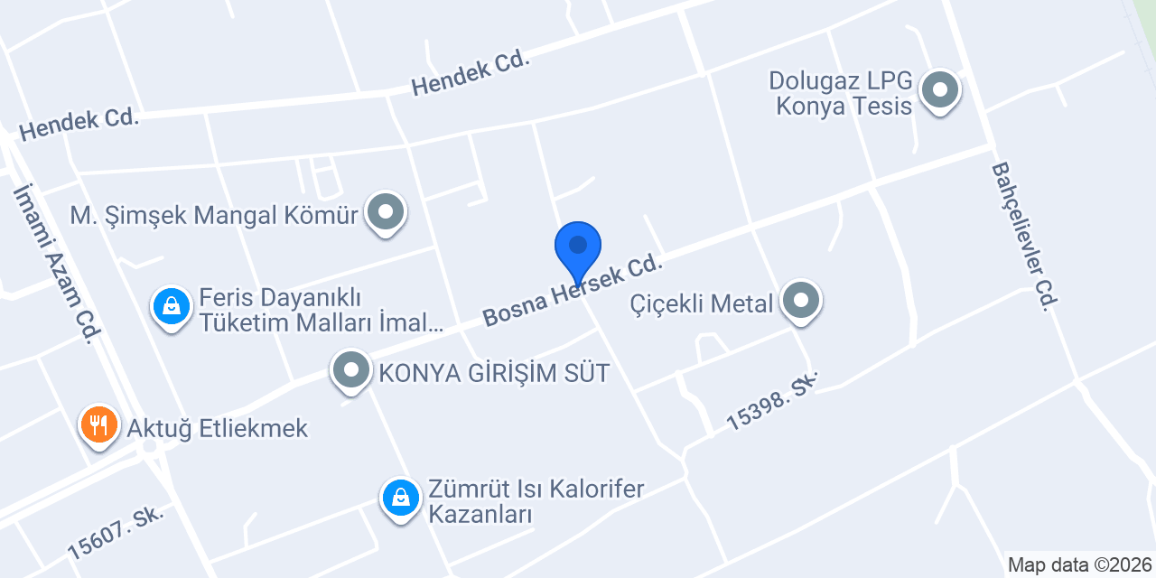 Emin İnovasyon Gıda konumu