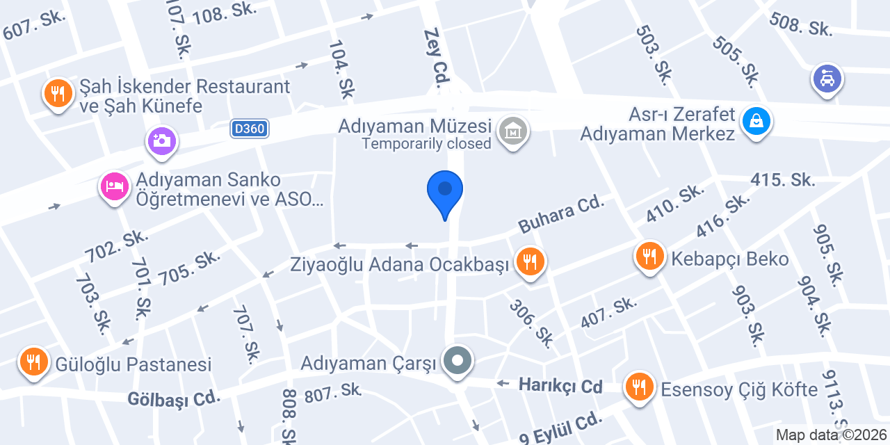 İpek Bilgisayar konumu