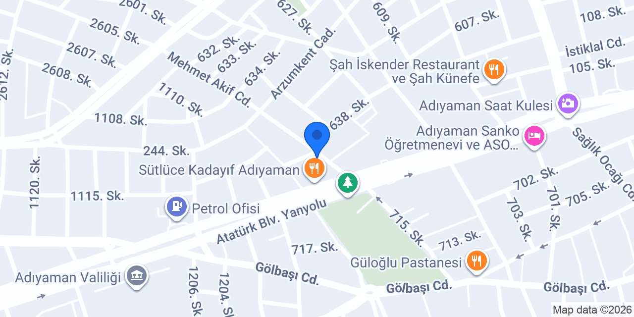 Sizin Kasap konumu