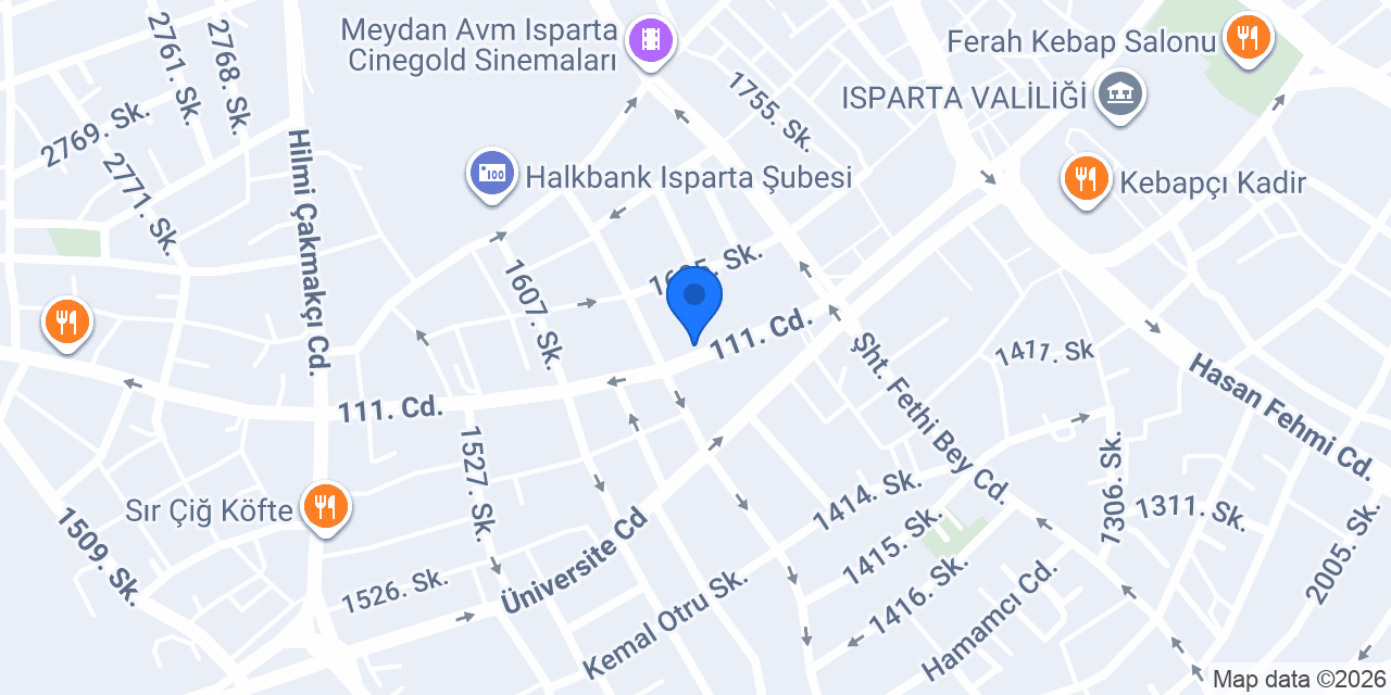 Altunbaşak Hukuk Bürosu konumu