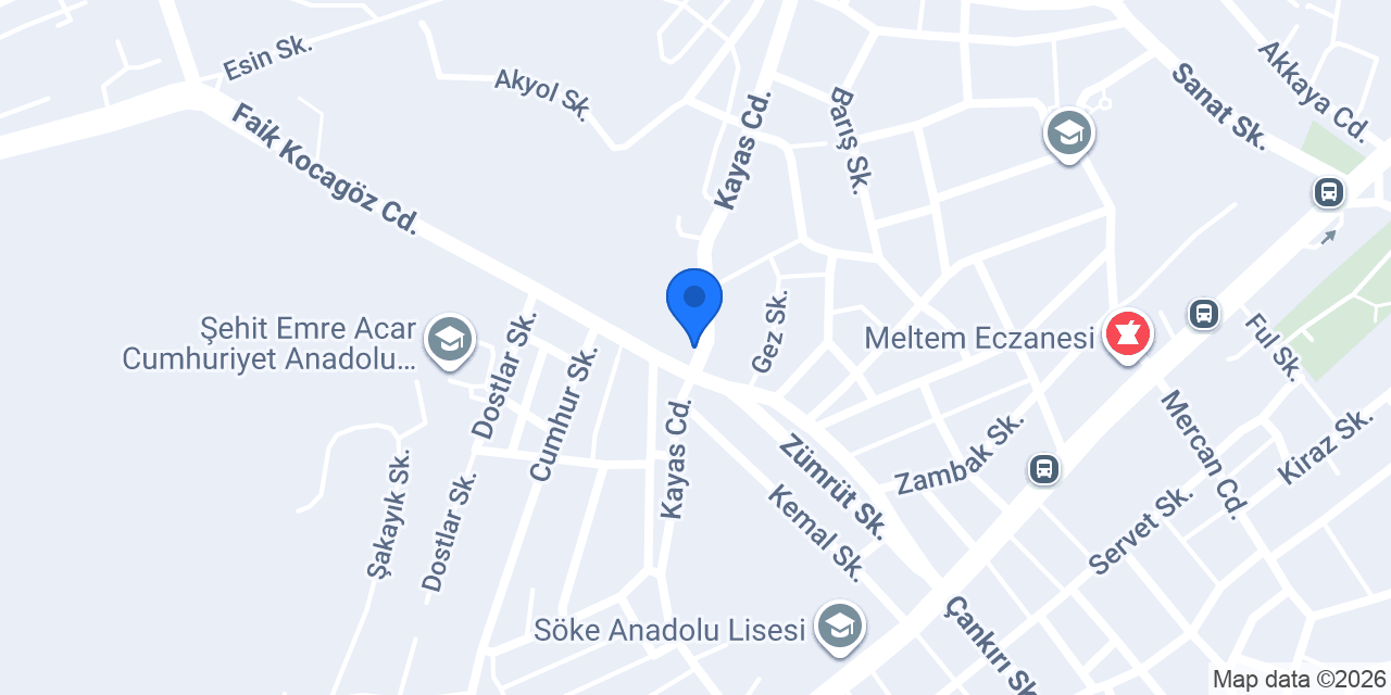Ege erkek kuaförü konumu