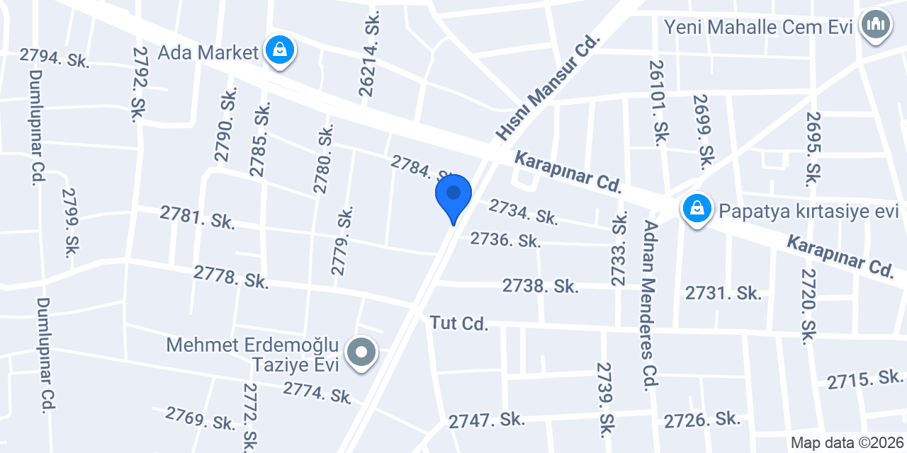 Mia Halı konumu