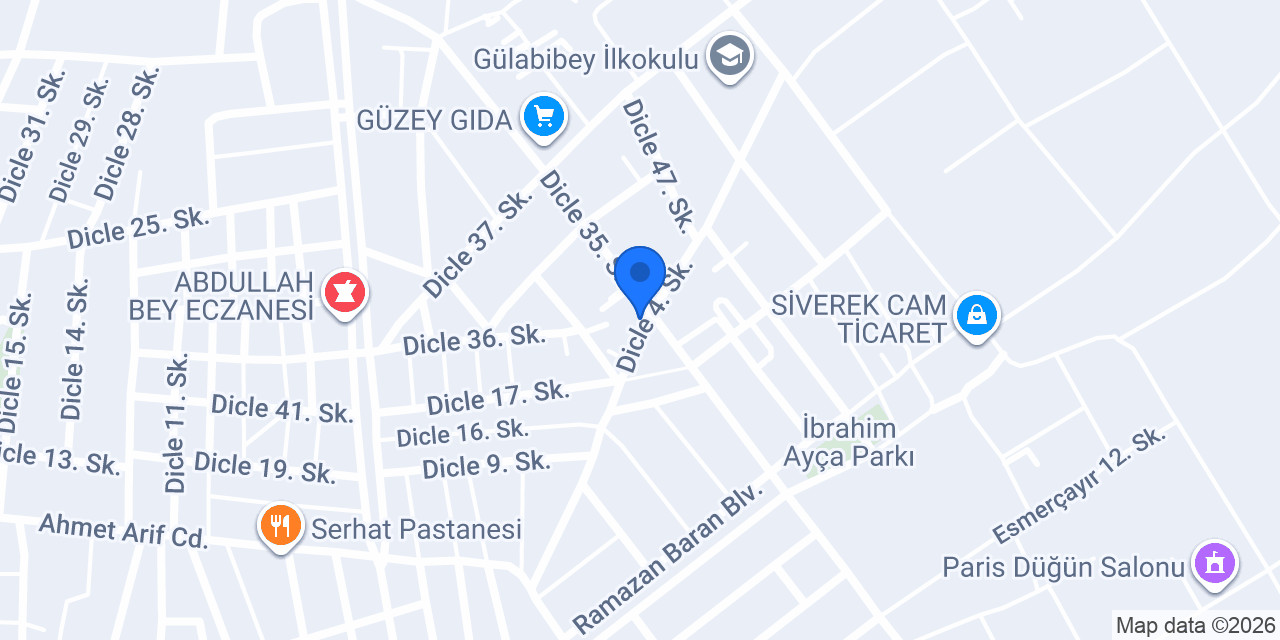 AKYÜZ TUR konumu
