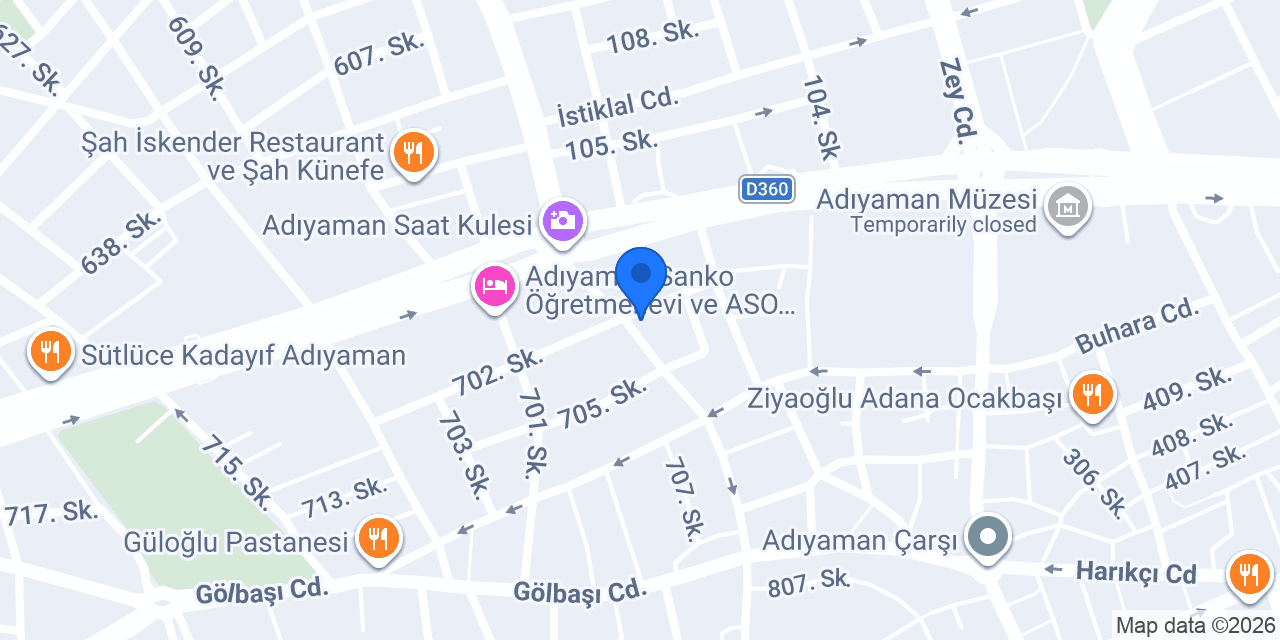 BCS Güzellik Merkezi konumu