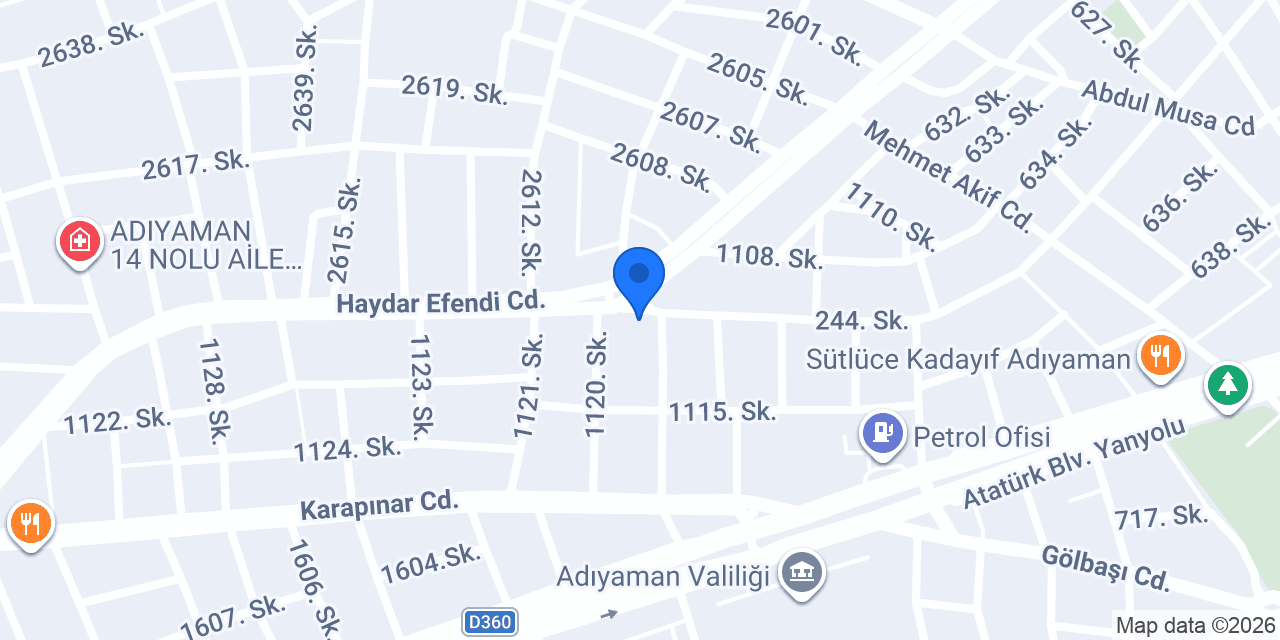 GÖZDE EMLAK İNŞAAT konumu