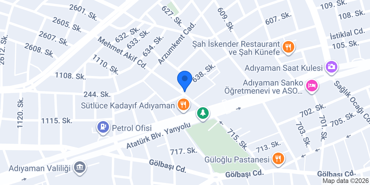 Av. Hatice GÜNDOĞDU SEVİNDİ konumu