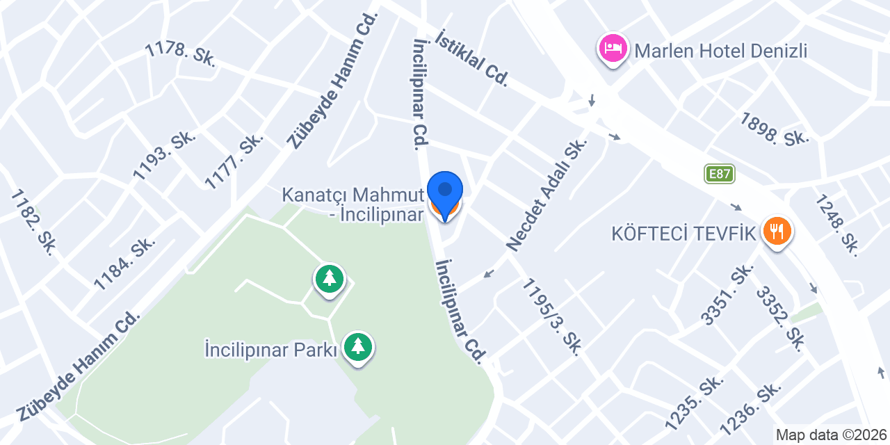 Kanatçı Mahmut - İncilipınar konumu