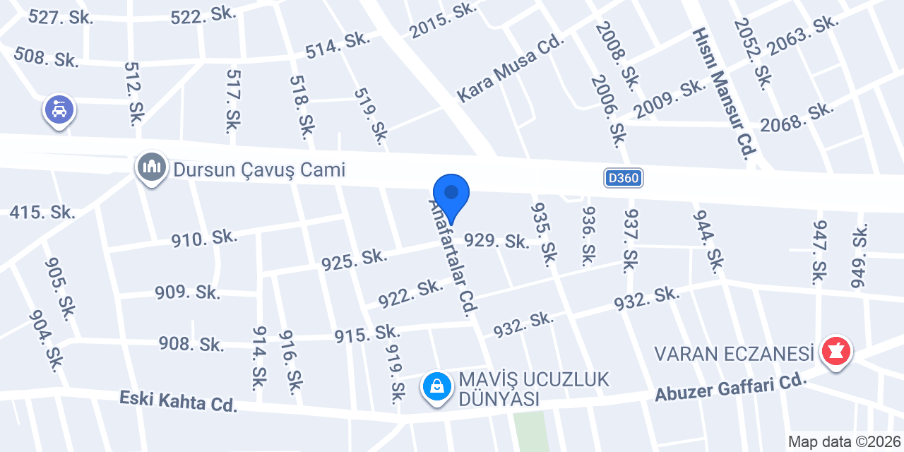 Öz Voltaj Bobinaj konumu