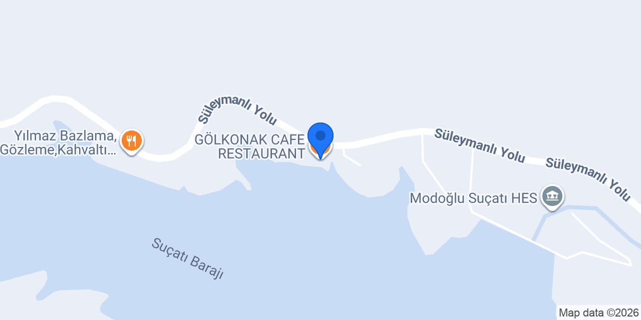 GÖLKONAK CAFE RESTAURANT konumu