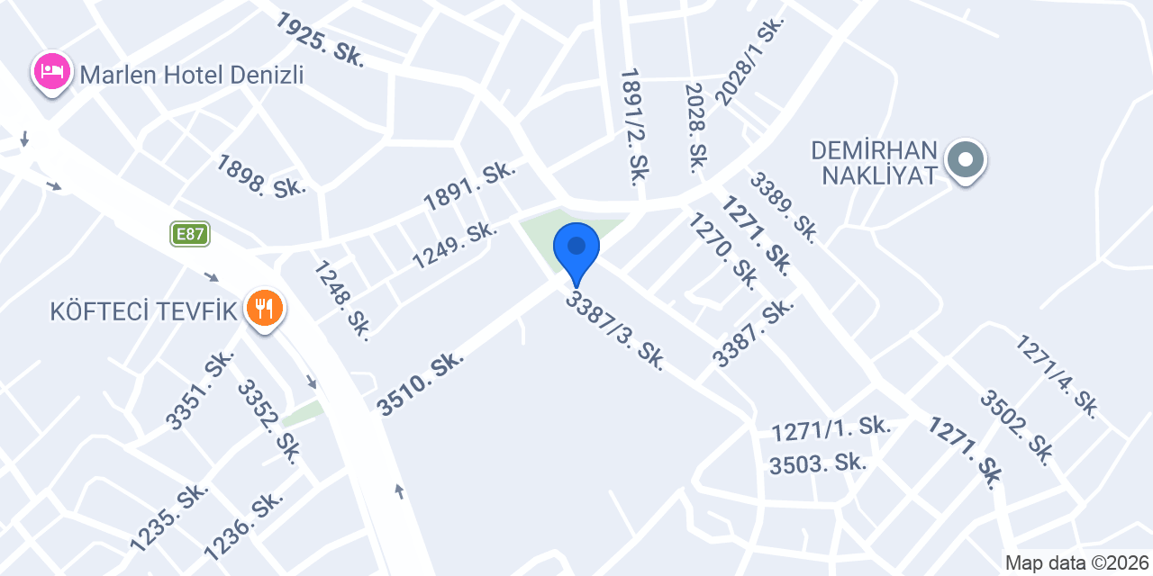 Tarihi Beyoğlu Sıcak Fırın konumu