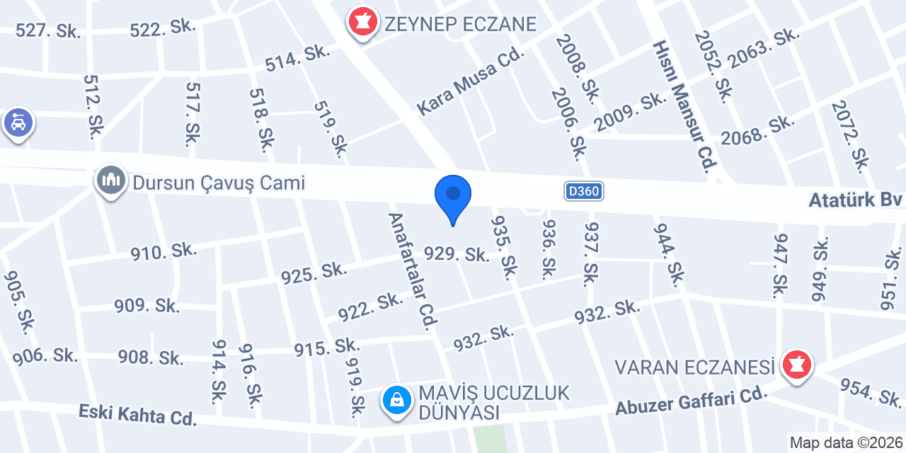 DNZ YAPI ENERJİ konumu